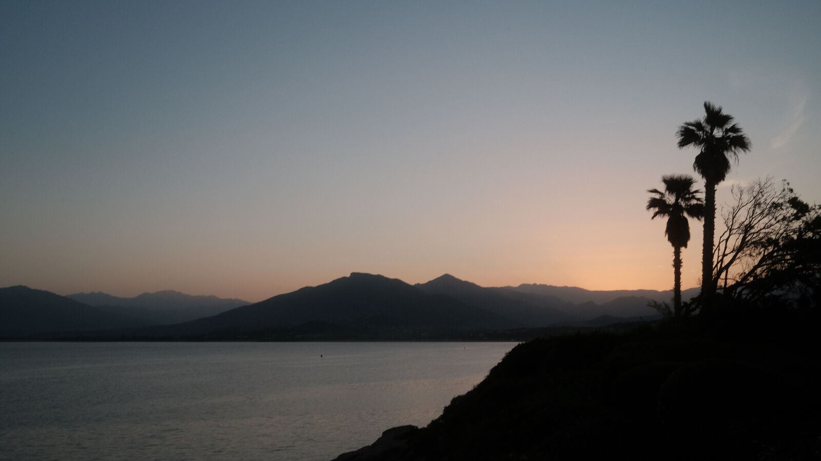 Coucher de soleil sur le golfe